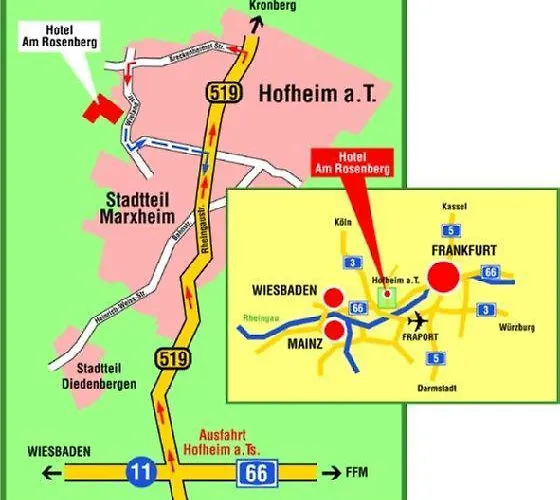 Am Rosenberg Hotell Hofheim am Taunus